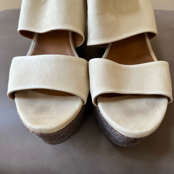 COCLICO Cork Platform Wedge Sandals SZ 39 - Picture 2 of 10